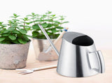 1500ml Stainless Steel Watering Can Brushed Garden Planting Indoor Outdoor V1294-YM0722-JY02239