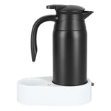 800ml Portable Electric Car Kettles Car Water Dispenser with White Base Silicone Sealing Ring Cover V1294-YM0523-3113210237911