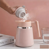304 Stainless Steel Vacuum Flask 1100ML Large Capacity Leakproof Portable for Home Office V1232-BWB-003