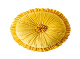 Round Velvet Cushion Ruffled Flower Cushion Decorative Sofa Throw Pillow V1294-YM0716-220628DJ01-2