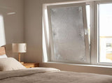 2pcs Thermal Window Film for Glass, Silver Aluminum Foil Sunshade, Heat Blocking, UV Protection, V1192-AZ-W-21774
