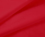 1000TC Ultra Soft Double Size Bed Red Flat & Fitted Sheet Set V493-ADS-04