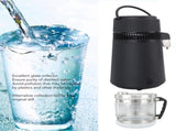 Distilled Water Container Replacement Storage Collection Bottle Glass Jar for Home Beauty Countertop V1366-AZ2-W-18657