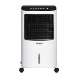 Devanti Evaporative Air Cooler Conditioner 8L EAC-C-RC-11C-WH