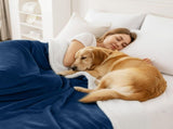 Dog Blankets for Small Dogs - Waterproof Cat Blanket Washable - Fleece Puppy Blanket, Soft Plush V1192-AZ-W-3614