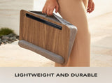 Portable Lap Desk for Students, Remote Workers & Readers Laptop Table with Wrist Rest, Storage V1107-CS-XSDNZ