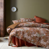 Accessorize 3 Pcs Rainbow Garden Autumn Washed Cotton Comforter Set Double V442-HIN-COMFORTER-RAINBOWGARDEN-AUTUMN-DS