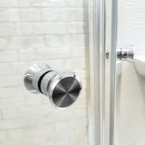 Heavy Duty Glass Standoff Silver Stainless Steel for Staircase Balcony 4Pcs V1192-AZ-W-20631