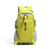 Fluorescent Green Hiking Backpack with 5 Carabiners Included Lightweight Waterproof Outdoor V888-ELOSUNG54673