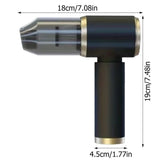 Portable Handheld Vacuum Rechargeable with Transparent Cup Powerful Suction, Lightweight Car V1369-AZ3-W-25431
