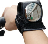 Bike Rear View Wrist Mirror Adjustable Arm Strap HD Reflex Mirror for Cyclists and Road Riding V1189-LC-QP-00562