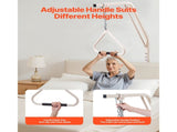 Trapeze Bar for Bed Mobility, Medical Bed Trapeze with Clamps & Metal Chain, 250LBS Weight Capacity V952-CSDJXDCJZGZCHQ5WJV0