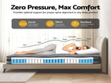 Giselle Bedding 22cm Mattress Medium Firm King Single MATTRESS-TT22-KS