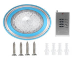 AC12V 35W 360LED Waterproof Pool Light Multicolor RGB Underwater Lamp with Remote Control V1294-YM0901-ZM02350