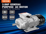 2.2KW Electric Motor 2890 rpm, AC 400V 4.7A, 90L, B3 Frame, Air Compressor Motor 3-Phase, 24mm Keyed V952-TYJLIECDJ300ILW2HV8