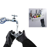 Extra Long Professional Silicone Oven Mitt, Heat Cooking Glove With Internal Cotton For V1369-AZ3-W-11477