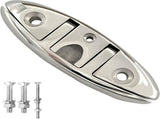 Boat Folding Cleat 6" Flip-up Heavy Dock Marine Grade 316 Stainless Steel 6inch V1259-DP01-A-1340