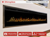 Dimplex Driftwood & River Rock Accessory Pack Kit for 74-inch Linear Fireplace LF74DWS-KIT