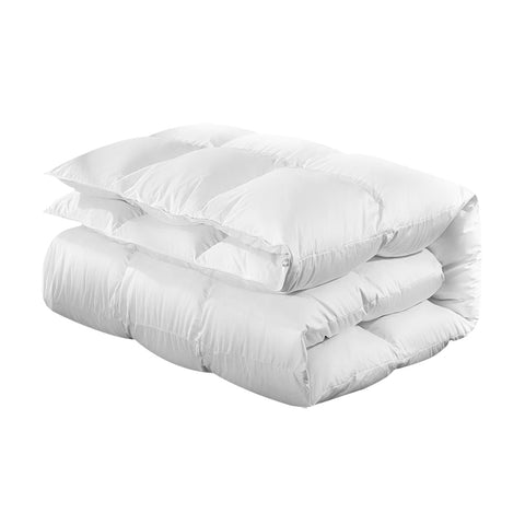 Giselle Bedding 800GSM Goose Down Feather Quilt King QUILT-GOOSE-800-K