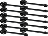 12 Set 12 Inch Industrial Pipe Clothing Rack with Screws Set Wall Mounted Industrial Pipe Clothes V1258-DP02-C-2291