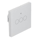 For Tuya Zigbee Light Switch 3Gang EU Remote Control Touch Switch 100240V 50HZ/60HZ V1294-YM0901-3113210139111