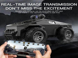 KF29 FPV remote control truck, camera remote control 128 scale RC truck, app controlled RC V1102-823-48710-BLU-THREEBATTERIES