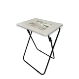 Metal MDF Folding Table Foldable Laptop PC Collapsible Study Desk 48cm x 38cm V238-SUPDZ-39700425343056