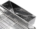 Dish Drying Rack Space Saving 2 Tier Dish Rack for Kitchen Counter Stainless Steel Dish Drainer with V1294-YM0901-3117250024511
