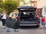 75L Large Storage Bags 2 Pcs Clothes Storage Bags with Zips Heavy Duty Oxford Cloth Moving Bags V1259-DP01-A-2895