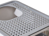 PaWz Cat Litter Box Fully Enclosed Kitty Grey PT1016-GY