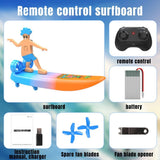 Electric Remote Control Amphibious Surfboard Drift Car Water Land RC Vehicle with Rechargeable V1192-AZ-W-33999