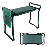 HORUSDY Garden Kneeler Bench Foldable Stool Knee Soft Pad Seat with Tool Pouch V465-86067