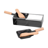 Barbecue Plate Portable NonStick Mini Cheese Grill Pan with Wooden Handle for Kitchen Use V1294-YM0901-3118210133311