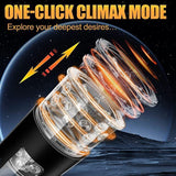 Automatic Male Masturbator Sex Toys for Men, Sync Pocket Pussy 7 Thrusting & 7 Rotating Modes V1107-150-14703