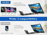14" Curved Screen Magnifier for Cell Phone,3D HD Magnifying Projector Screen Enlarger for Movies, V1259-SCRMAG-14IN-3DHD