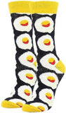 Women's Cotton Novelty Print Socks Animal Food Pattern Cute Pack Socks V1263-JX-4220
