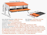 Chicken Nesting Boxes, 3 Compartments, with Support Legs, Easy Egg Collection, Galvanized Steel and V952-JSCDXJS3GJ26OS4A9001V0