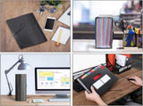 File Organizer - 24-pocket expandable folder - A4 size accordion folder - expandable file organizer V1259-DP01-BO-177