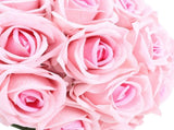 Artificial Wedding Bouquet Fade Proof Minimalist Realistic Silk Roses Bridal Bouquet for Prop V1294-YM0901-3115250086311