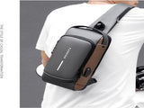 Shoulder Bag - Crossbody Bag - Men's and Women's - Waterproof - Anti-Theft - USB Port V1188-MS-313-0050