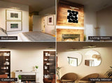 Wireless Picture Lights for Wall, Battery Operated Wall Light for Painting Rechargeable CCT V1171-CB-BOM000968