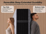 Giselle King Reversible Spring Mattress Cashmere Cover Gel Foam Firm 35cm MATTRESS-B-VERSA-35-K