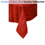 Quality Urban Red Tablecloth 150 x 320 cm V442-IDC-TABLEC-URBAN320CM-RED-RE