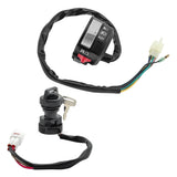 M MATI Start Stop Headlight Switch & Ignition Key Switch for Yamaha Warrior Grizzly Big Bear V1189-LWWAL-20260327-03956