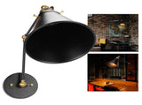 Wall Sconce E27 Vintage Industrial Metal Wall Lamp Arm Adjustable Bedside Reading Light AC85265V V1294-YM0901-3119210015811