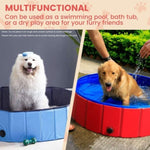 Floofi Pet Pool 120cm*30cm XL Red V227-3331641004040