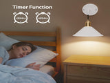 Battery Operated Sconce, Wireless Lights Set of 2, 13 RGB Colors Dimmable Battery Powered V1171-CB-WLPD-W-RGB-BO2