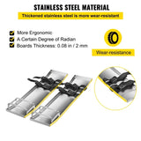 Concrete Knee Boards 70cm x 20cm Slider Knee Boards, Kneeler Board Stainless Steel Kneeboards, V952-HNTXGB30X8WHD0001V0