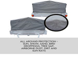 6X4 Box Trailer Cage Canvas Cover Universal Waterproof Rip Resistant 3ft V379-TCC6X4X900