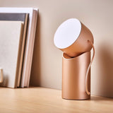 Lexon Orbe Portable Led Lamp With Moving Head - Gold V398-LD-LH88D